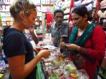Shopping for bangles, Pokhara