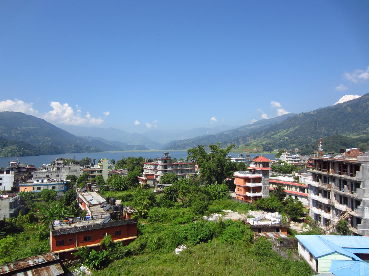 View from the Middle Path Hotel